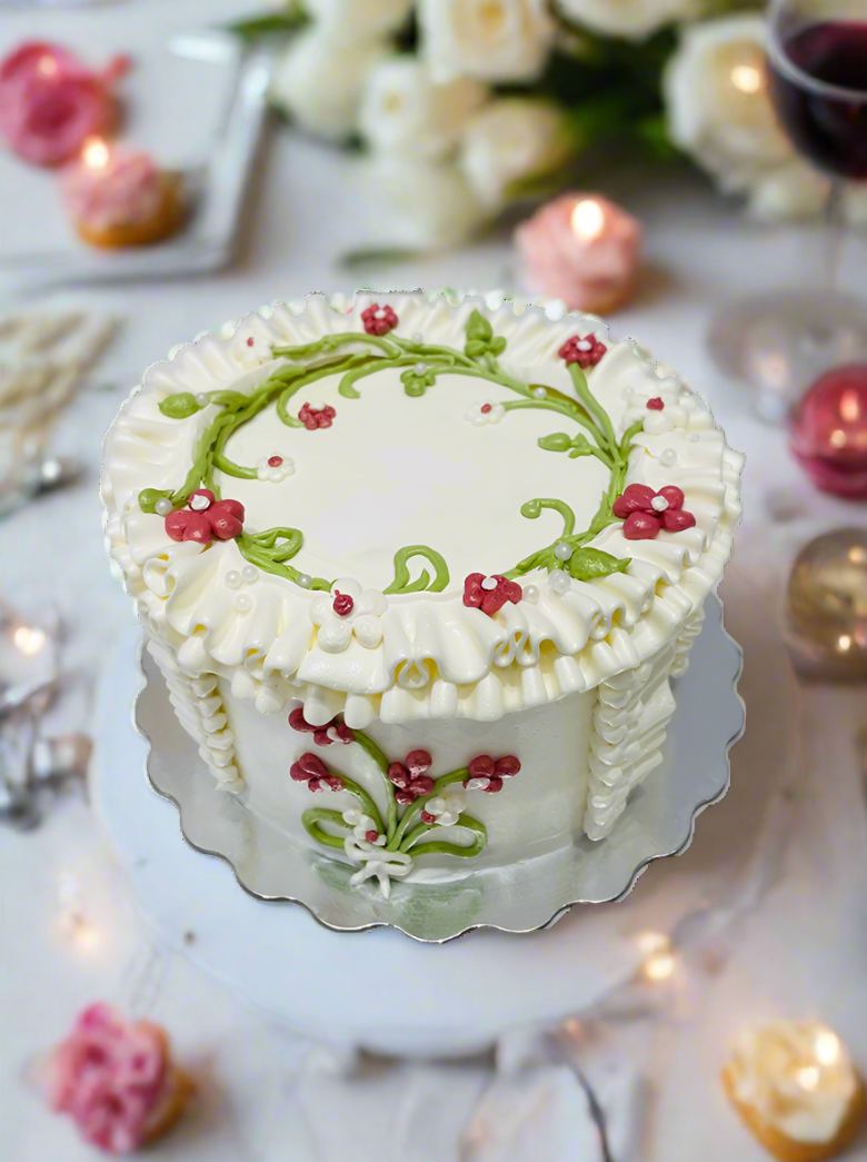 Vintage Frill Cake