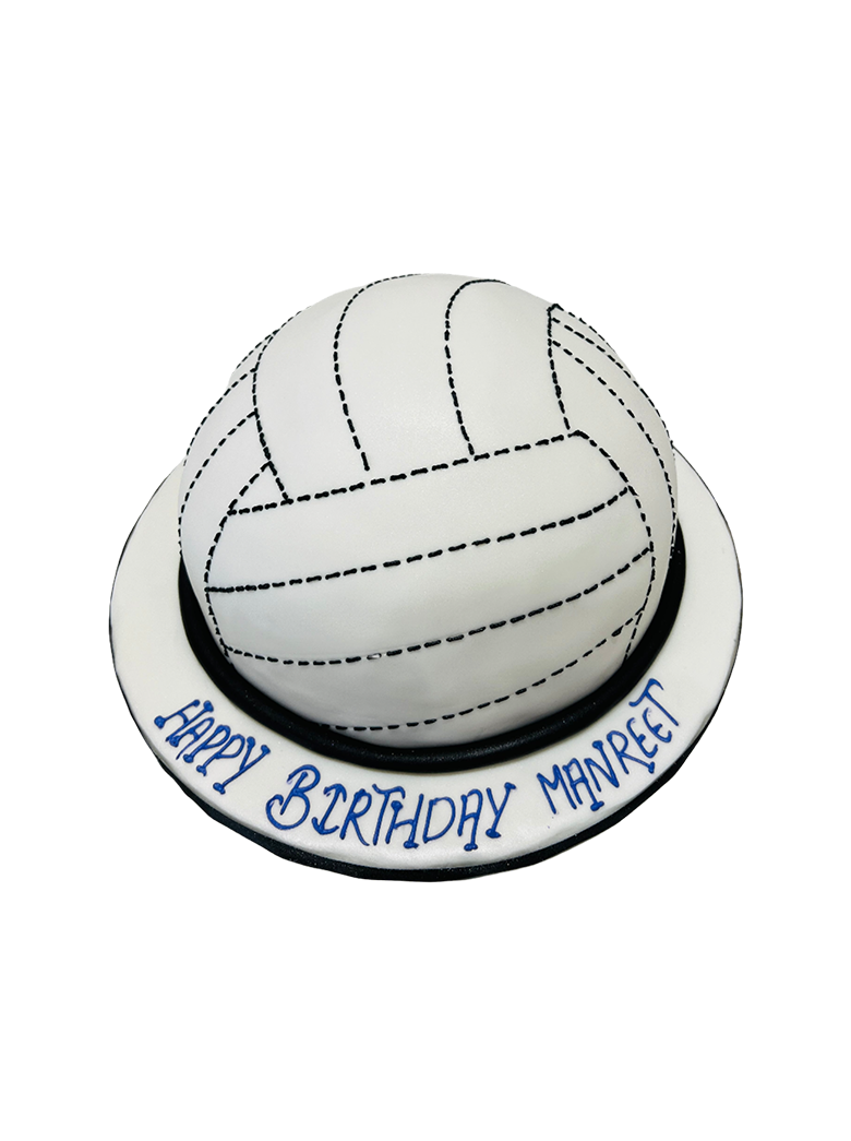 Volleyball Molded Cake