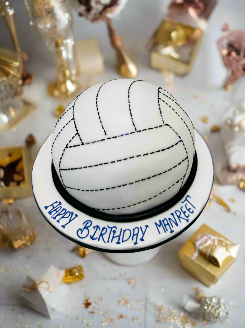 Volleyball Molded Cake