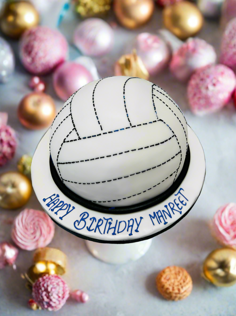 Volleyball Molded Cake