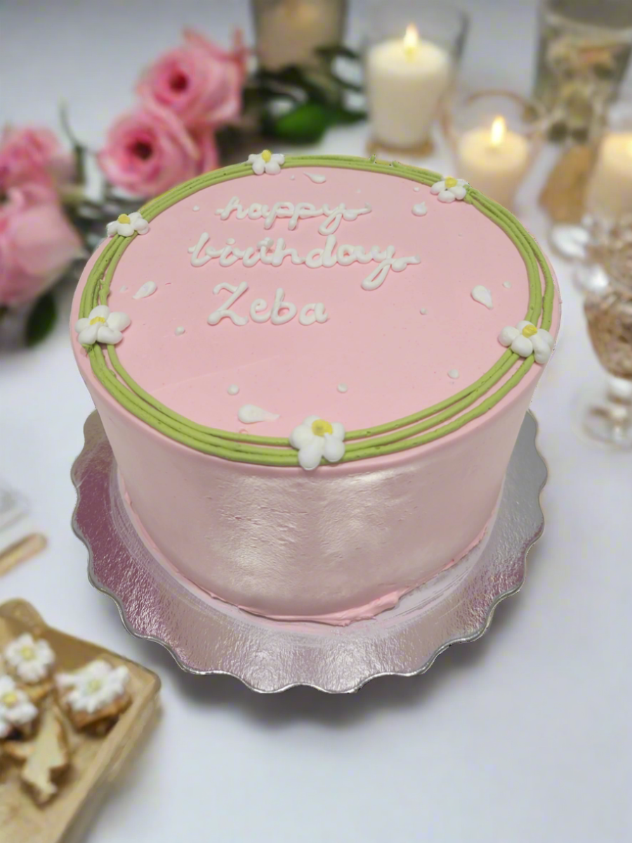 Zeba Birthday Cake