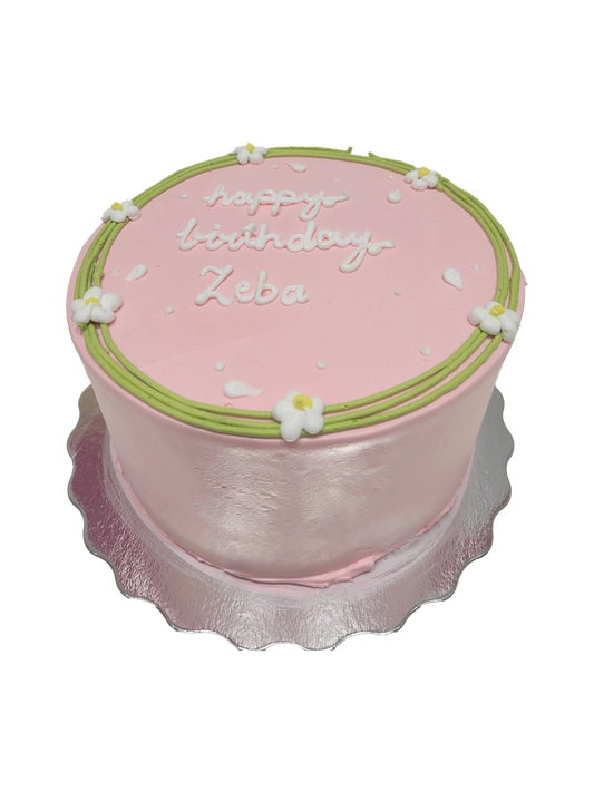 Zeba Birthday Cake